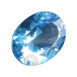 نگین توپاز آبی اصیل